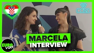 MARCELA - 'GASOLINE' (INTERVIEW) // Dora 2024 // Croatia Eurovision 2024