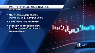 Managers of Pactiv Evergreen plant sold stocks days before closing announcement, SEC filings show