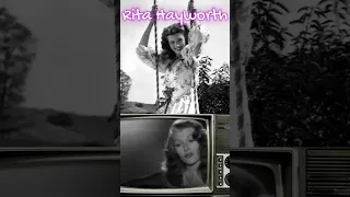 Rita Hayworth evolution  #ritahayworth  #marilynmonroe  #sophialoren