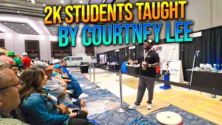 Courtney Lee The Famous Wood Floor Maintenance Specialist has taught over 2k students