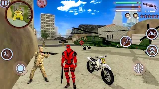 Deadpool Rope Hero Vice Town City - Fun at Miami City - Android Gameplay