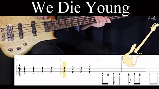 We Die Young (Alice in Chains) - (BASS ONLY) Bass Cover (With Tabs)