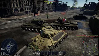 War Thunder T-34 747（r）Break through heavy tank defenses