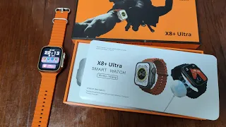 Обзор на Смарт часы X8 + Ultra (отличная копия Apple watch 8 Ultra)