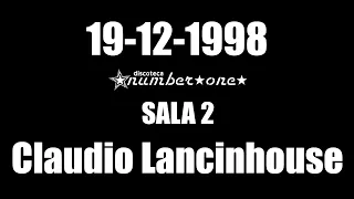 CLAUDIO LANCINHOUSE  19/12/1998 @ Sala 2 Number One