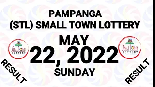 STL Pampanga May 22 2022 (Sunday) 1st/2nd/3rd Draw Result | SunCove STL