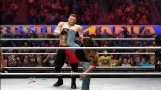 WWE 2K14: Wrestlemania 29: Triple H Vs. Brock Lesnar (No Holds Barred)