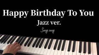 생일축하송 Happy Birthday To You 피아노 Jazz ver.
