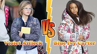 Violet Affleck VS Blue Ivy Carter (Beyoncé's Daughter) Transformation ★ From 00 To 2022