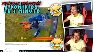 DOMI REACCIONA A DOMIDIOS EN 1 MINUTO 😂