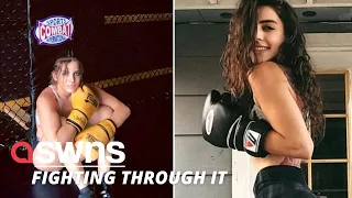 Woman who was in abusive relationship has begun competing in MMA bouts | SWNS