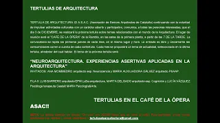 20201203 06 TERTULIA NEUROARQUITECTURA