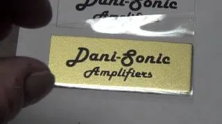 How to Make Custom Amp Logos and Labels
