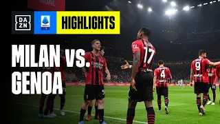 Un gol per tempo: Milan - Genoa: 2-0 | Serie A TIM | DAZN Highlights