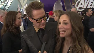 Robert Downey JR Avengers Endgame World Premiere