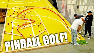 GIANT Golf Pinball Challenge!