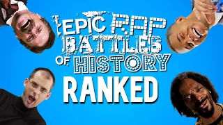 All Epic Rap Battles of History RANKED (ERB)