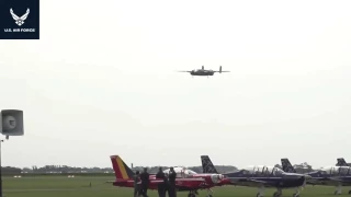 Fighters | Fighter Jet | Amazing DUTCH B-25 MITCHELL Demo - TEXEL AIRSHOW 2015