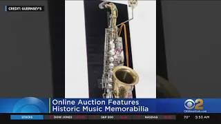 Historic Music Memorabilia Up For Auction