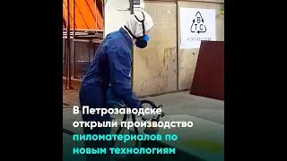 В Петрозаводске открыли производство пиломатериалов по новым технологиям
