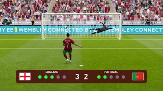 England vs Portugal | Penalty Shootout | FIFA World Cup 2022 Qatar | PES Gameplay