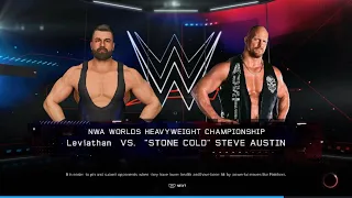 WWE 2K23 Leviathan vs Steve Austin