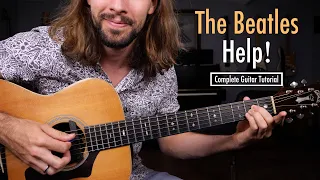 The Beatles "Help" - Easy Guitar Songs Lesson