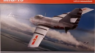 Eduard 1/72 MiG-15 Build-log and Reveal