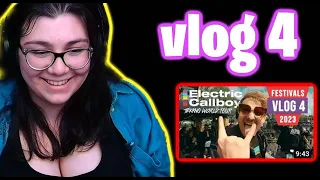 LET'S GO!!! | Singer Reacts to Electric Callboy Festival Vlog 4 FOR THE FIRST TIME!!!!