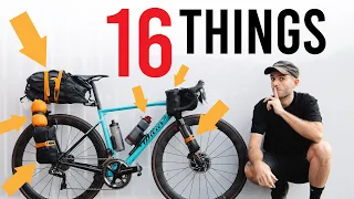 16 Really Useful Things for BIKEPACKING