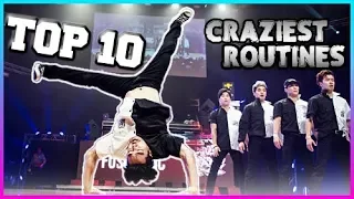 TOP 10 Craziest Routines in Breakdance