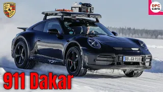 2023 Porsche 911 Dakar on Snow and Ice