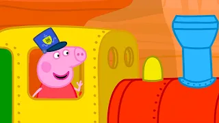 The Train Robbery 🚂 | Peppa Pig Tales Full Episodes