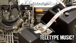 Teletype Music? The Model 15 performs the TTY March!