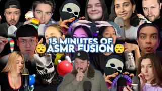 15 Minutes Of ASMR Fusion | Best 30 Asmrtists Compilation