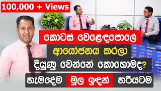 How to invest in the stock market ? | කොටස් වෙළඳපොළ ආයෝජනය