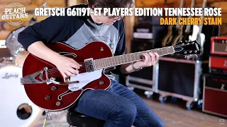 No Talking...Just Tones | Gretsch G6119T-ET Players Edition Tennessee Rose Dark Cherry Stain