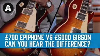 Battle of the '59 Les Pauls - Epiphone 1959 Standard vs. Gibson Custom Shop