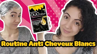 MA ROUTINE COLORATION ANTI CHEVEUX BLANCS