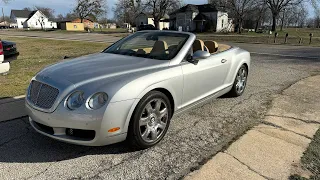 I Bought a Cheap 90k Mile Bentley Continental GTC from Auction Sight Unseen