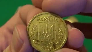 РОСТ ЦЕН Инвестиции 1 ГРИВНА 1995 1996 2004 2005 2018 гг в монеты Украины набор монет 2016