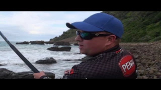 Discovering trapped bait fish in the rocks in Transkei must mean Garrick! | ASFN Rock & Surf