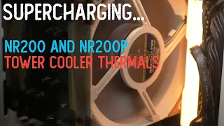 Cooler Master NR200: Optimizing Air Cooling Thermals Part II: Higher TBP GPUs and the NR200P