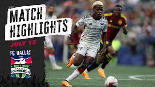 FC Dallas at Seattle Sounders FC Highlights | July 15, 2023