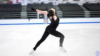 Laura Jacobson, 2021 Junior Ladies Short Program, "I Surrender" by Celine Dion