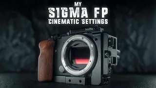 My SIGMA fp Settings for Cinematic Video - UPDATED 2023 Edition! w/ QR Code