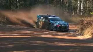 Ken Block and Alex Gelsomino's test session ( Rally America Championship title ) HD