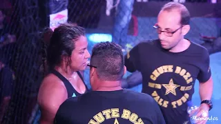 ESTREIA DA ATLETA E PROFESSORA LETICIA DAMACENO, NO MMA EM 2017