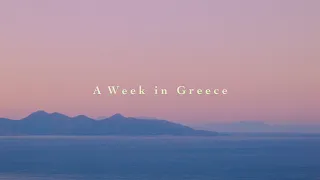 A Week In Greece / BMPCC Original Cinematic Short Film