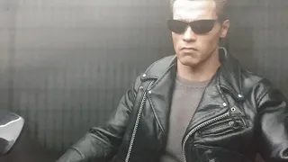 Hot toys dx10 T-800 Terminator Fat Boy ride 터미네이터